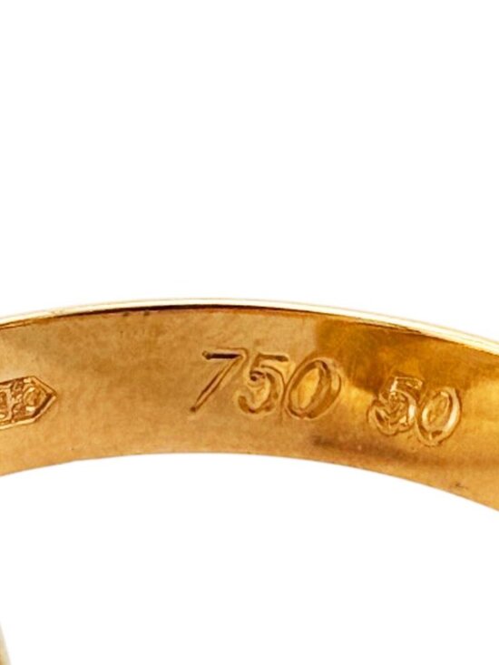 Cartier Trinity ring in 18k yellow, white and rose gold N518107 Cartier Trinity Ring 18k Gold